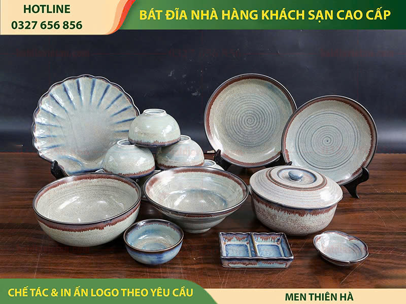 Tổng hợp các mẫu bát đĩa nhà hàng mới nhất 2024